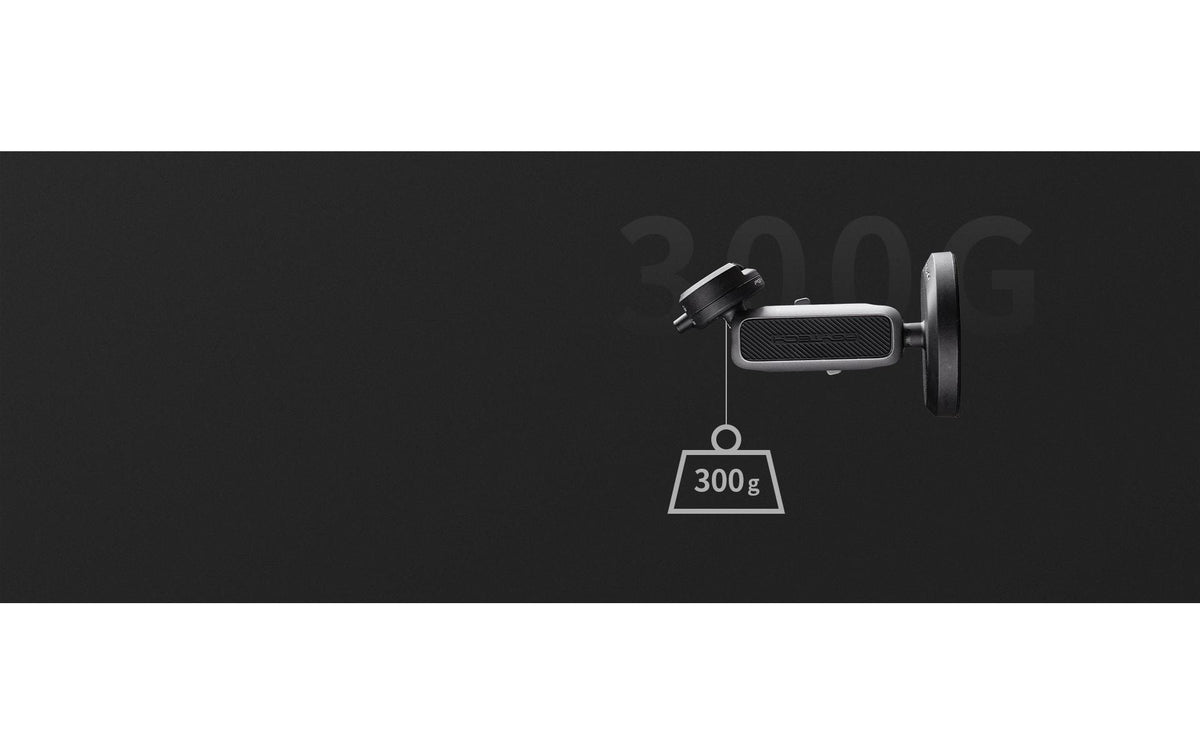 PGYTECH CapLock P-GM-220 Halterung – 360° Drehbar, 169 g, Aluminium – für Actioncams – Silber