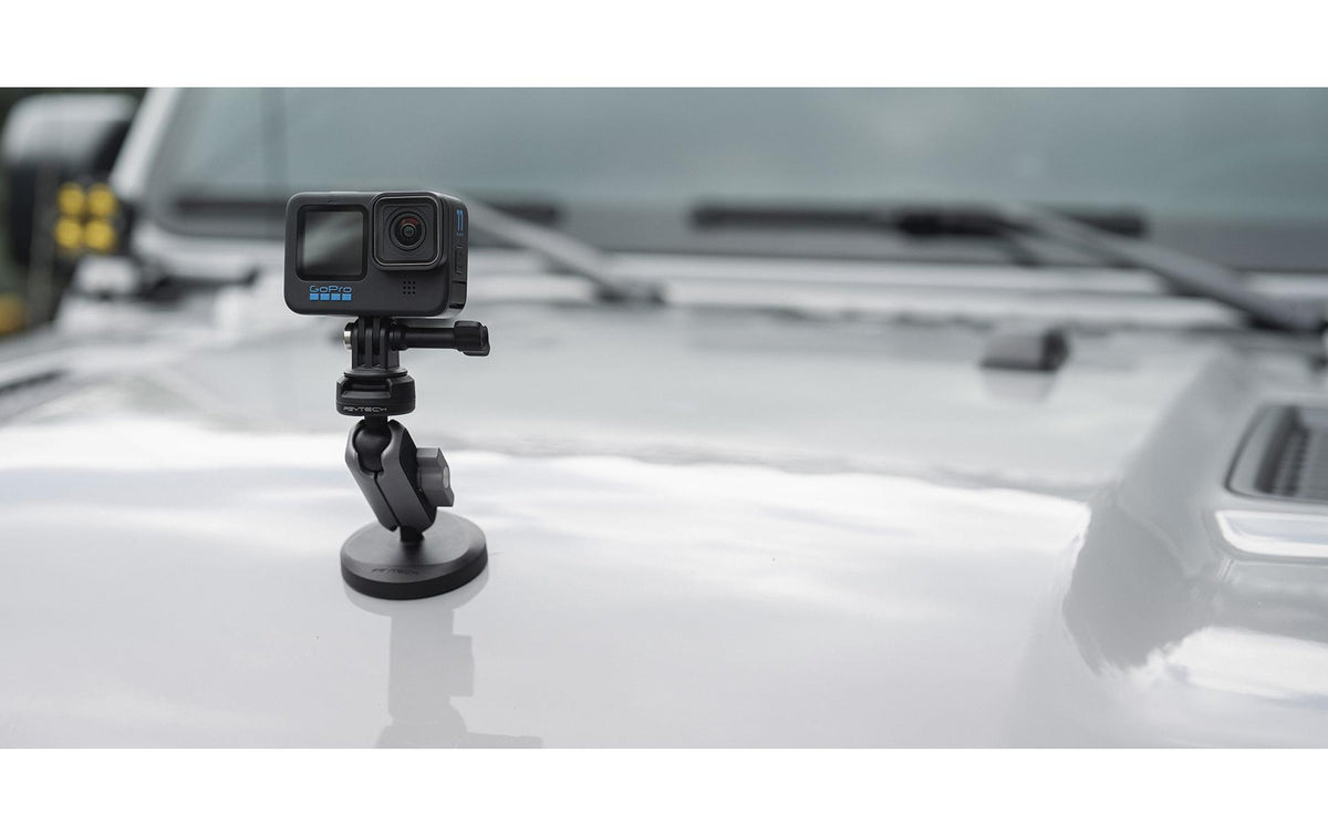 PGYTECH CapLock P-GM-220 Halterung – 360° Drehbar, 169 g, Aluminium – für Actioncams – Silber