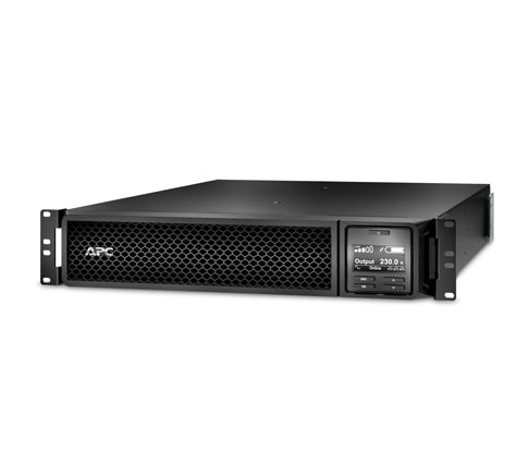 APC SRT3000RMXLW-IEC USV 3 kVA/2700 W Online – Rack/Tower 2U – C13/C19×8, Eingang IEC C20 – schwarz