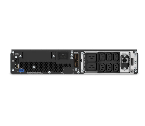APC SRT3000RMXLW-IEC USV 3 kVA/2700 W Online – Rack/Tower 2U – C13/C19×8, Eingang IEC C20 – schwarz