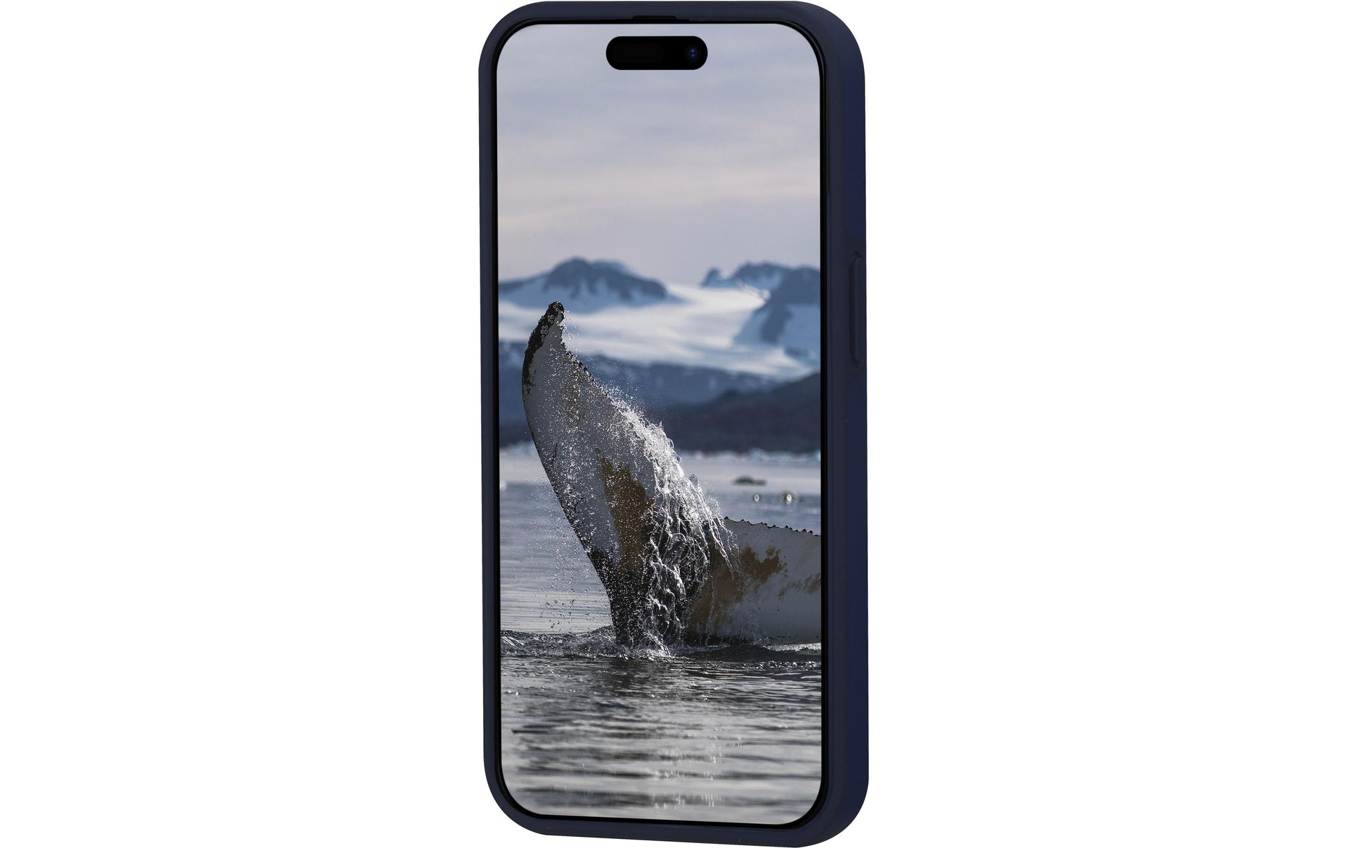 dbramante1928 Backcover Iceland D3O – für Apple iPhone 15 Plus – blau – MagSafe-kompatibel