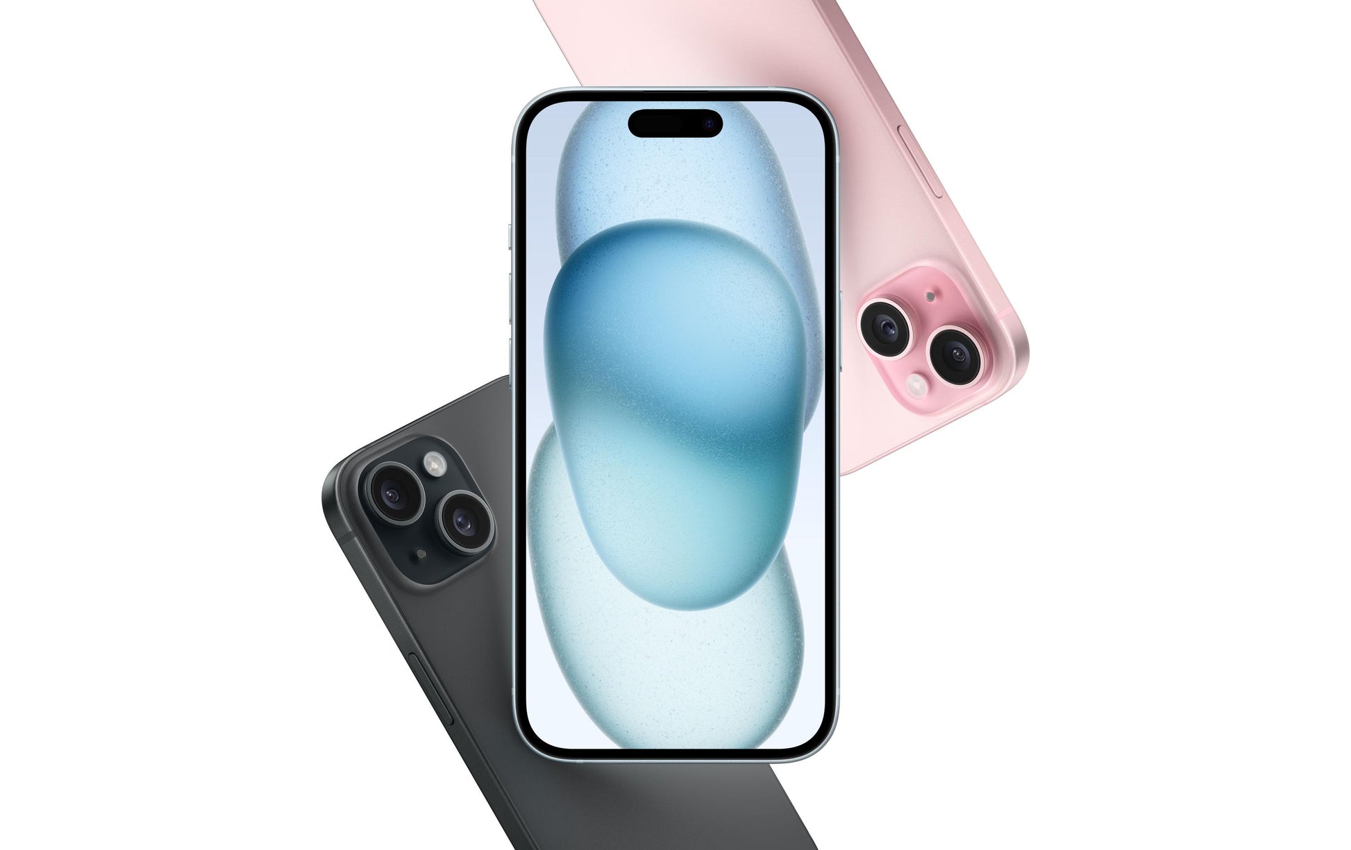 Apple iPhone 15 – schwarz, 6,1", 2556 × 1179, iOS 17, 128 GB, 6 GB, Nano-SIM + eSIM, 5G, IP68
