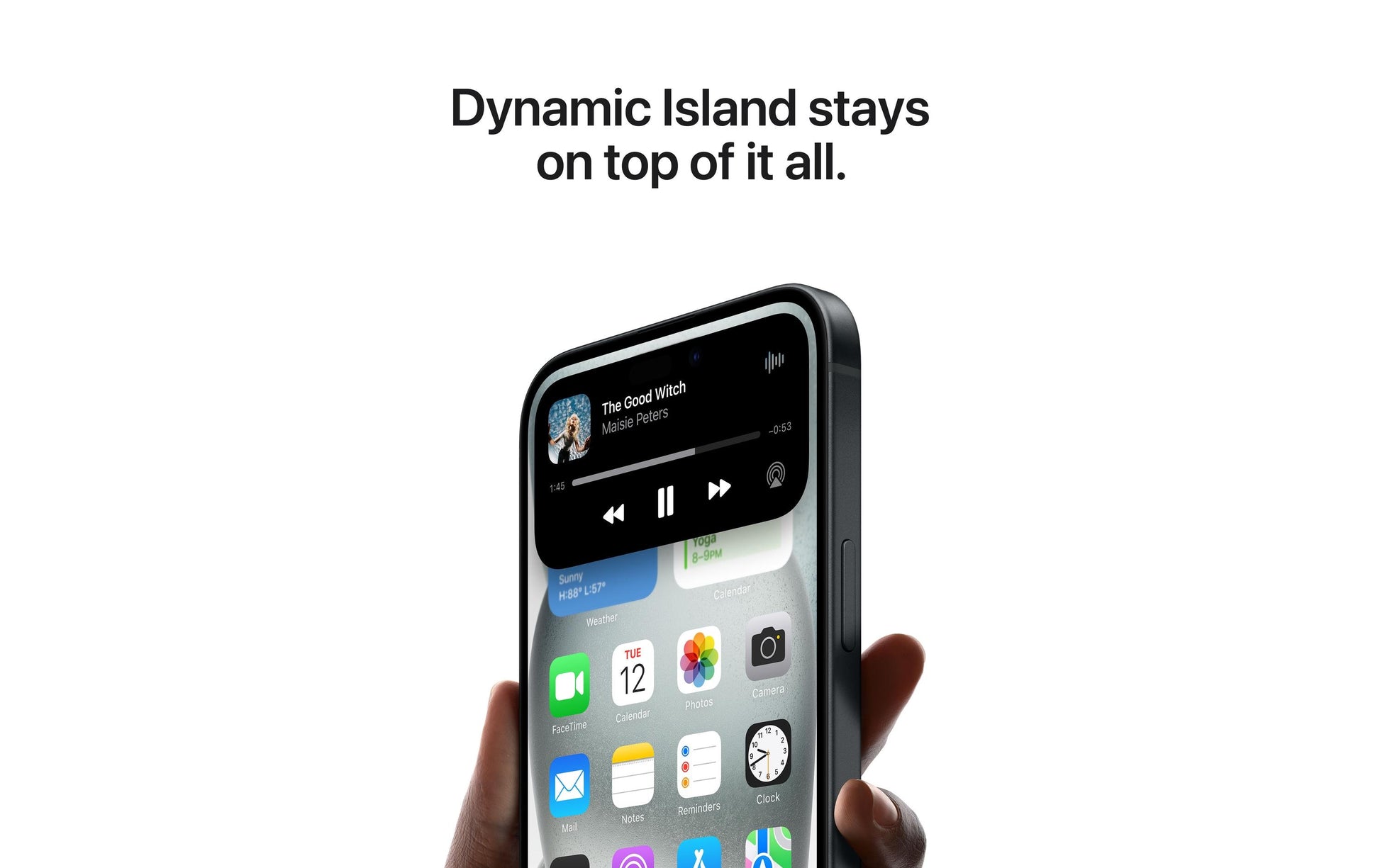 Apple iPhone 15 – blau, 6,1", 2556 × 1179, iOS 17, 128 GB, 6 GB, Dual-SIM, 5G, NFC, IP68