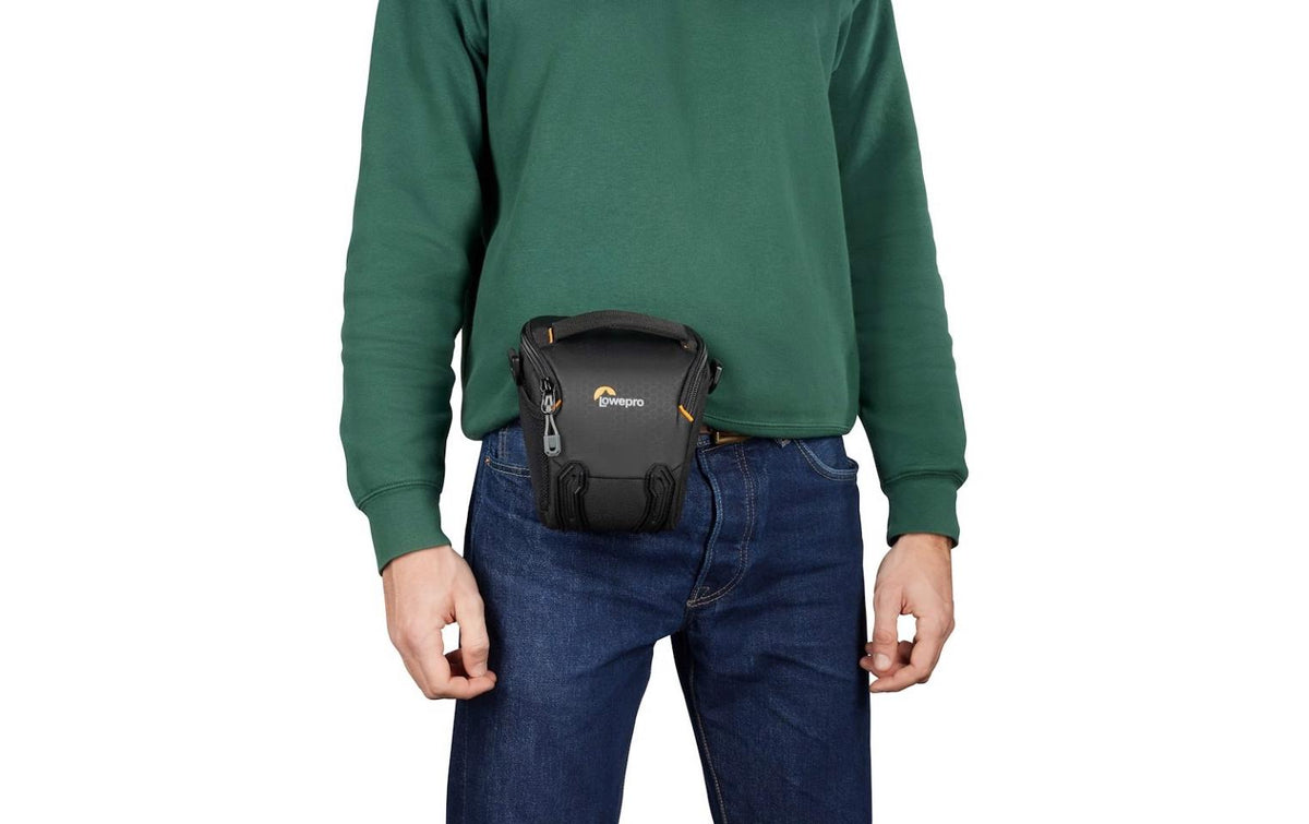 Lowepro Adventura TLZ 20 III Green Line Gürteltasche – Polyester – Innenfach 135 × 90 × 130 mm