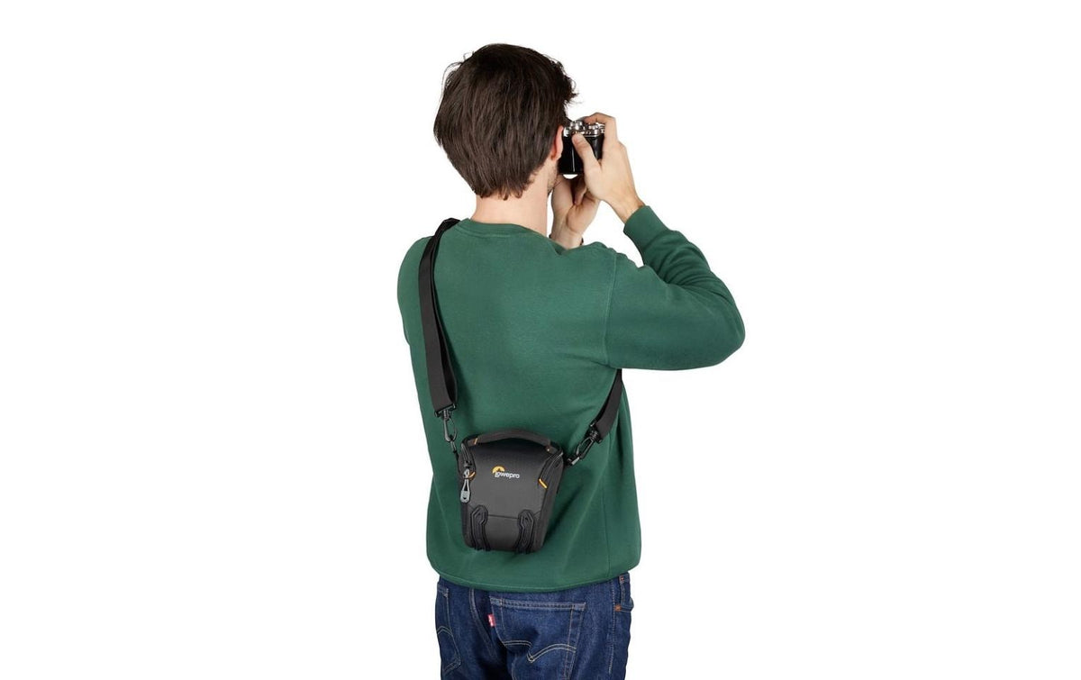 Lowepro Adventura TLZ 20 III Green Line Gürteltasche – Polyester – Innenfach 135 × 90 × 130 mm