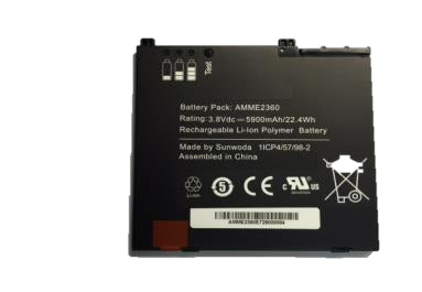Zebra Notebook-Akku – für Zebra ET5X 8" – 5900 mAh – Schwarz