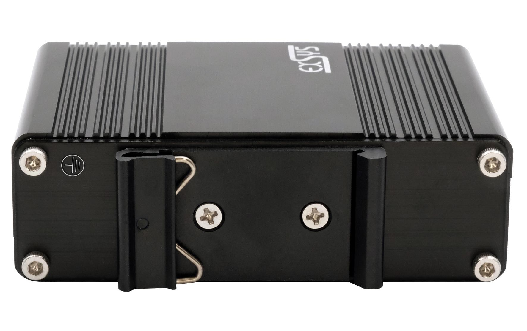 EXSYS EX-60325 PoE+ Splitter – Gigabit, 12 V/20 W, 1× RJ-45 – für nicht-PoE-Geräte (IP-Kamera, WLAN-AP)