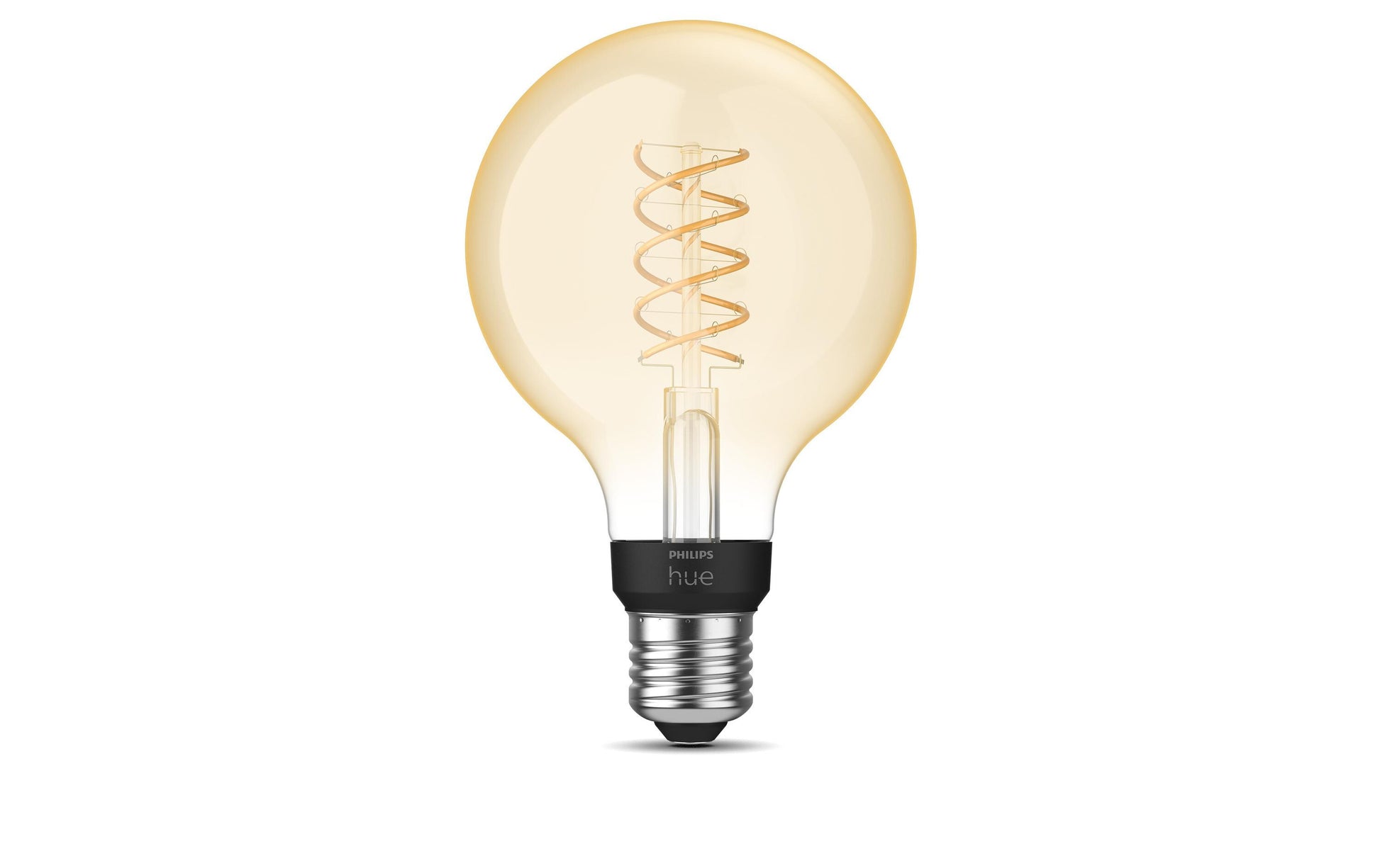 Philips by Signify Philips Hue Smart-Leuchtmittel E27 Weiss – 550 lm, 2100 K, App, dimmbar
