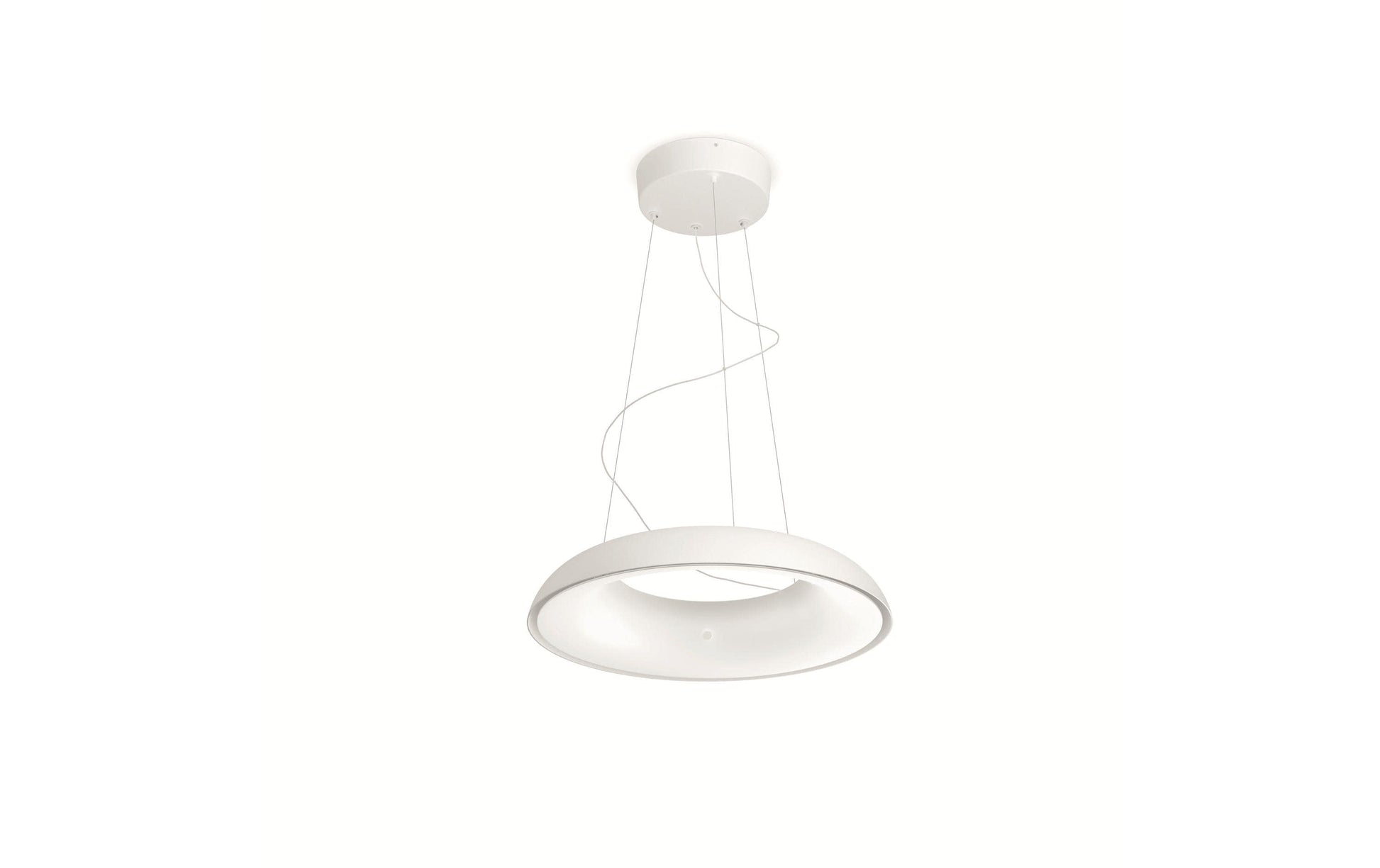 Philips by Signify Philips Hue Deckenleuchte Amaze – Ø 43,4 × 7,7 cm, 2750 lm, 25 W, 2200–6500 K, dimmbar, weiss