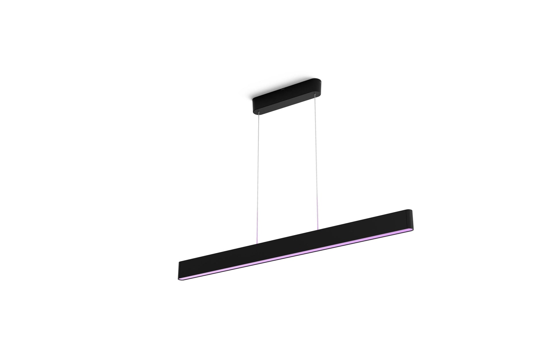 Philips by Signify Philips Hue Hängeleuchte Ensis – LED 79 W, 5500 lm, 2000–6500 K, dimmbar, ZigBee/Bluetooth – Schwarz
