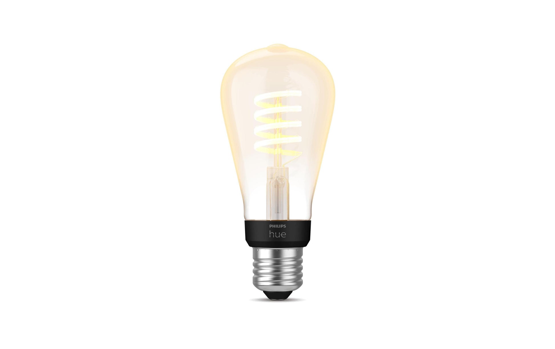 Philips by Signify Philips Hue Smart-Leuchtmittel E27 ST64 – 2200–6500 K, 550 lm, 7 W, Zigbee/Bluetooth – 1 Stk.