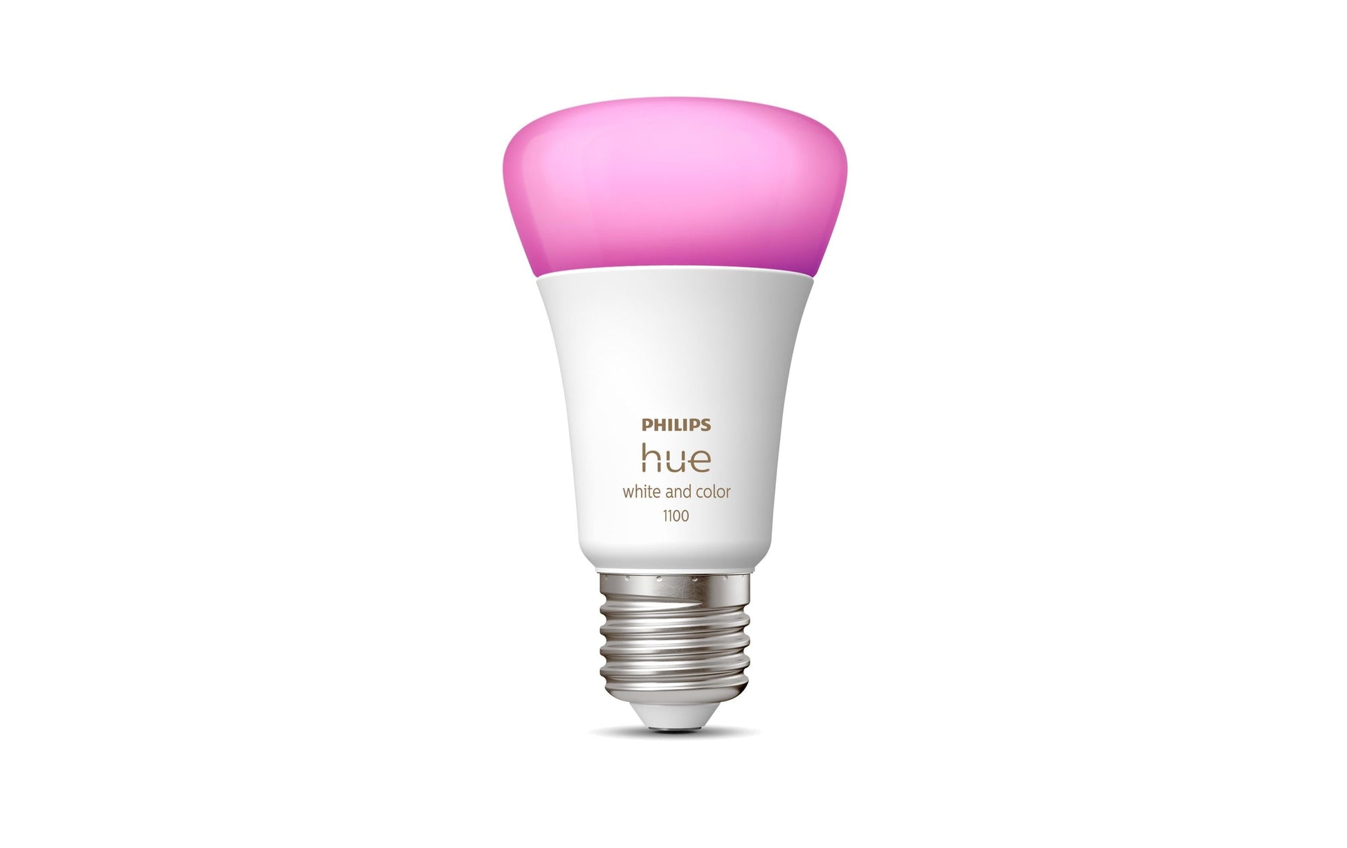 Philips by Signify Philips Hue Smart-Leuchtmittel E27 – 1100 lm, 2000–6500 K/mehrfarbig, dimmbar