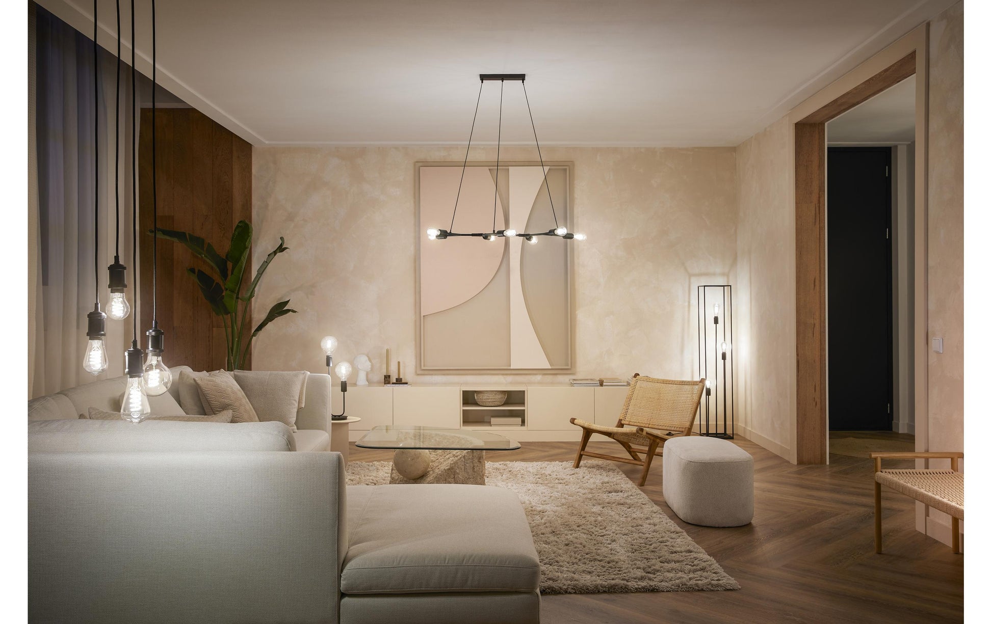 Philips by Signify Philips Hue Smart-Leuchtmittel E27 ST64 – 2200–6500 K, 550 lm, 7 W, Zigbee/Bluetooth – 1 Stk.