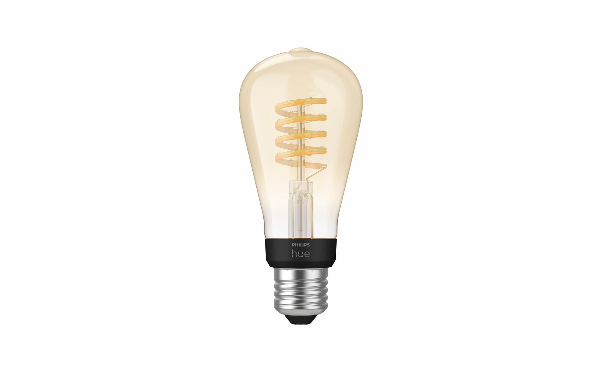 Philips by Signify Philips Hue Smart-Leuchtmittel E27 ST64 – 2200–6500 K, 550 lm, 7 W, Zigbee/Bluetooth – 1 Stk.