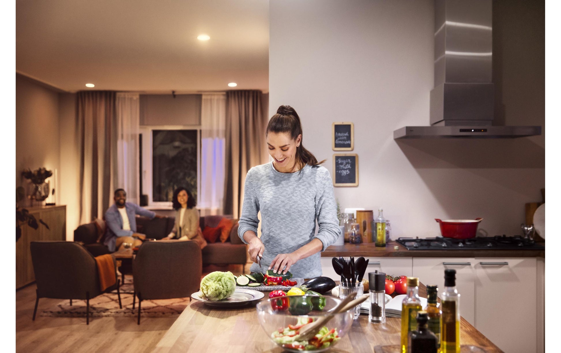 Philips by Signify Philips Hue Smart-Leuchtmittel E27 – 1100 lm, 2000–6500 K/mehrfarbig, dimmbar