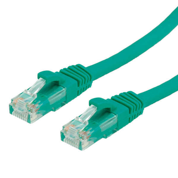 VALUE Patchkabel – Cat6A UTP, 15 m, Grün, RJ-45