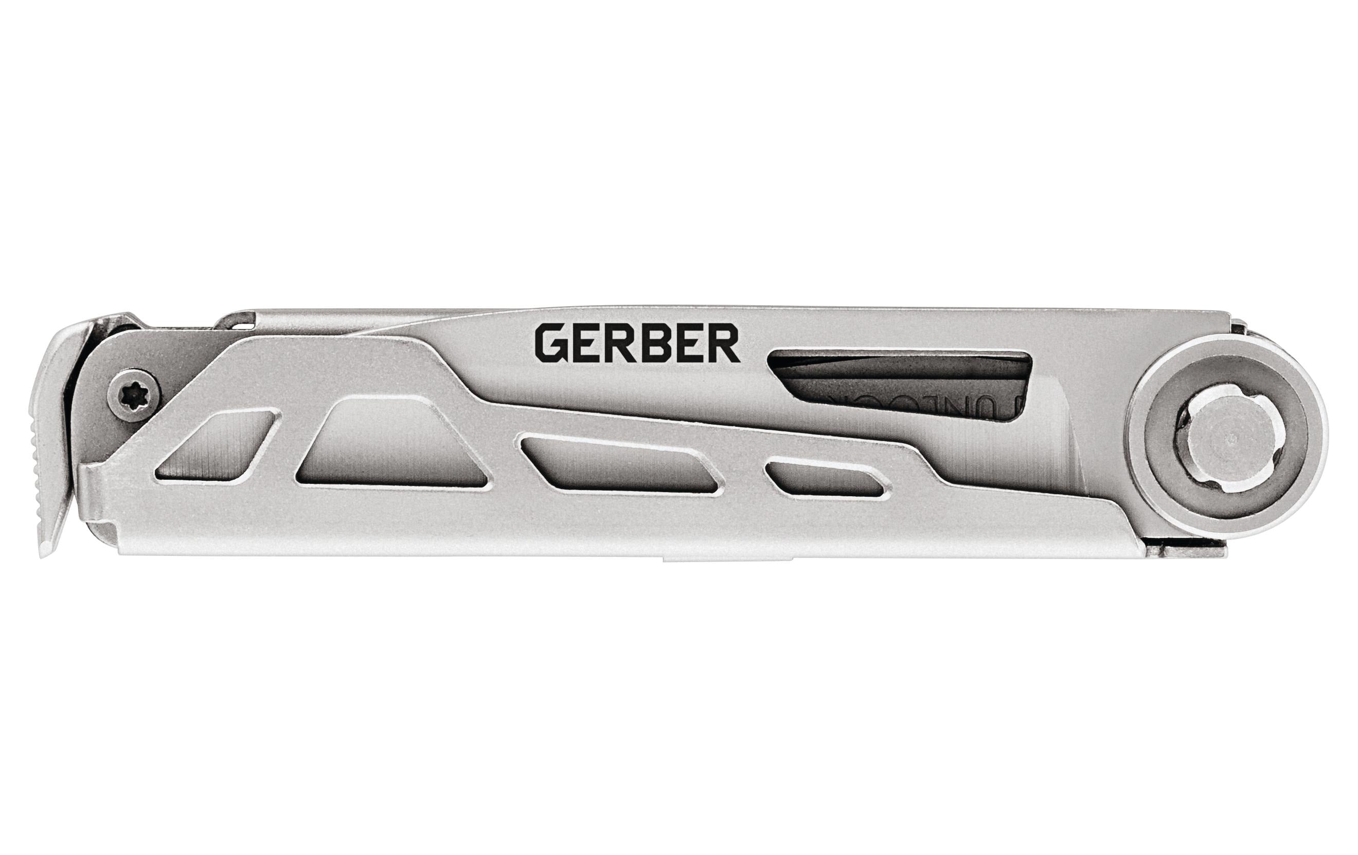 Gerber Armbar Drive Multitool Outdoor – 8-teilig, arretierbare Klinge, Klingenlänge 63 mm