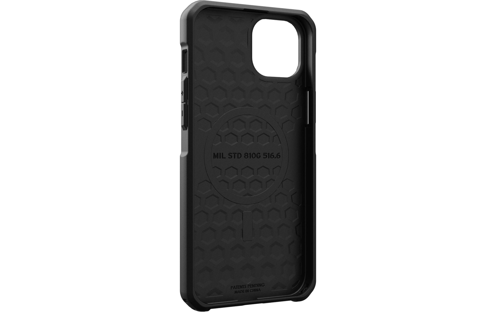 Urban Armor Gear UAG – Backcover Metropolis LT – für Apple iPhone 15 Plus – schwarz – Kevlar/TPU – MagSafe-kompatibel