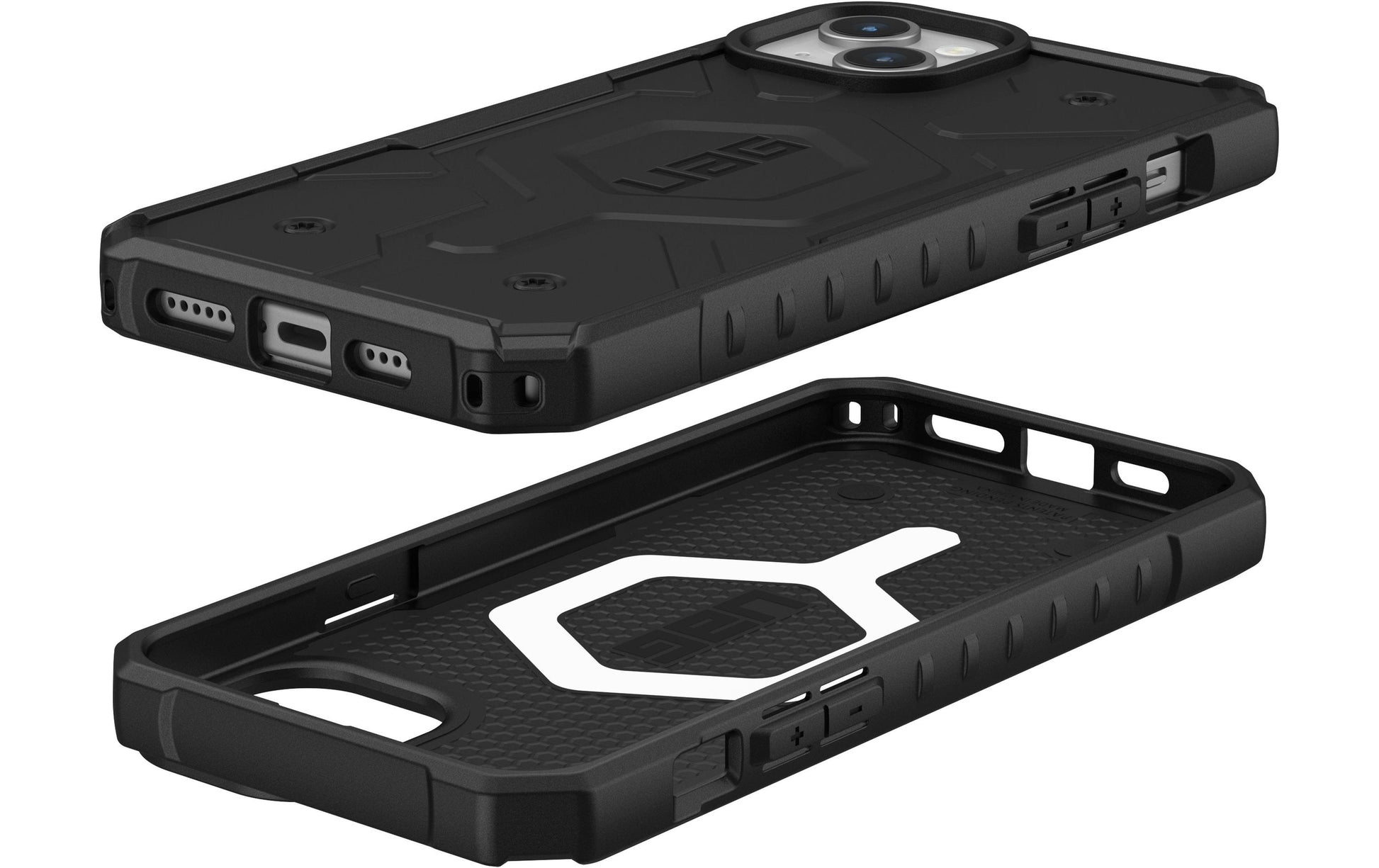 Urban Armor Gear Backcover – für Apple iPhone 15 Plus – schwarz – MagSafe-kompatibel