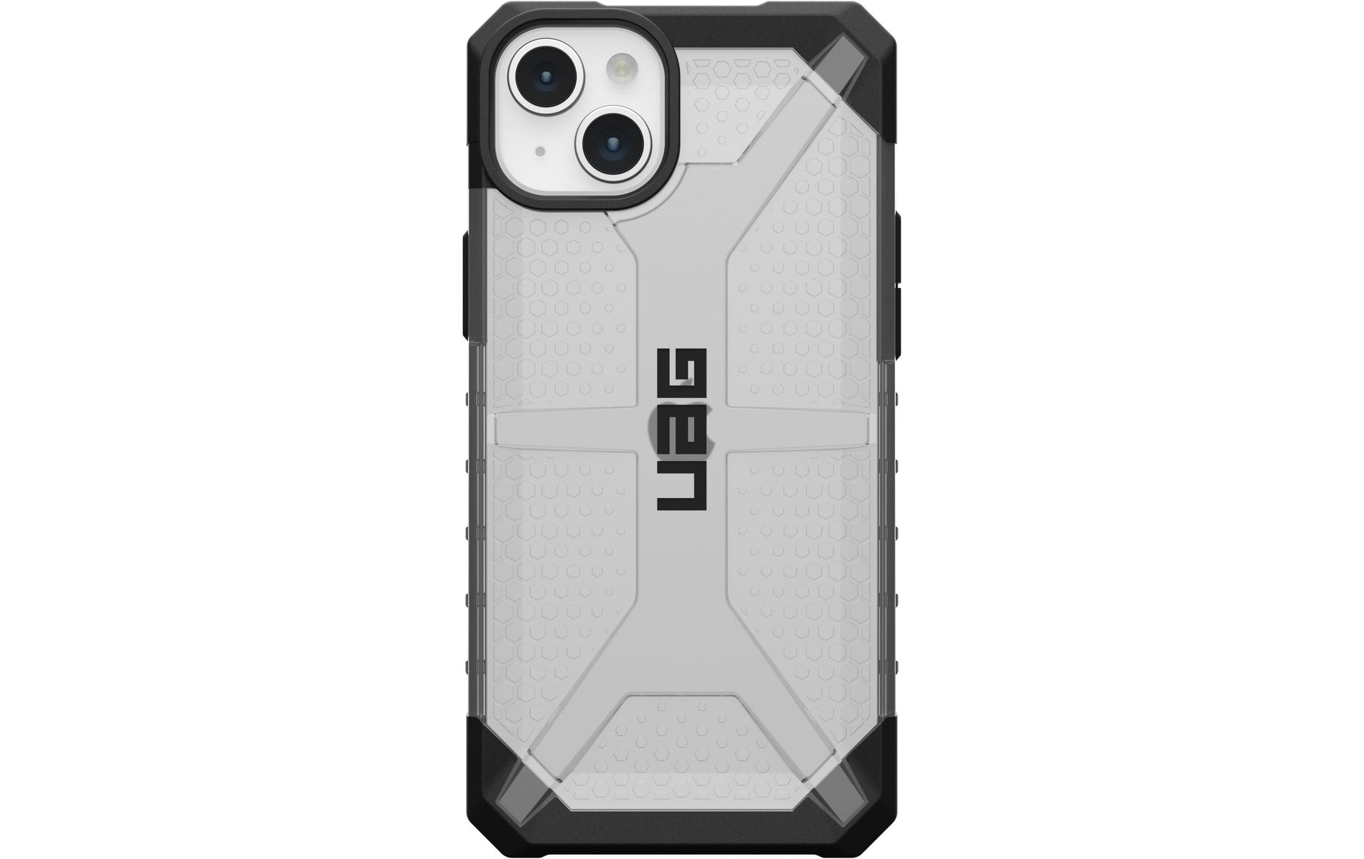 Urban Armor Gear UAG Plasma Ice – Rückcover – für Apple iPhone 15 Plus – MagSafe, TPU, Transparent, bis 4,8 m sturzsicher