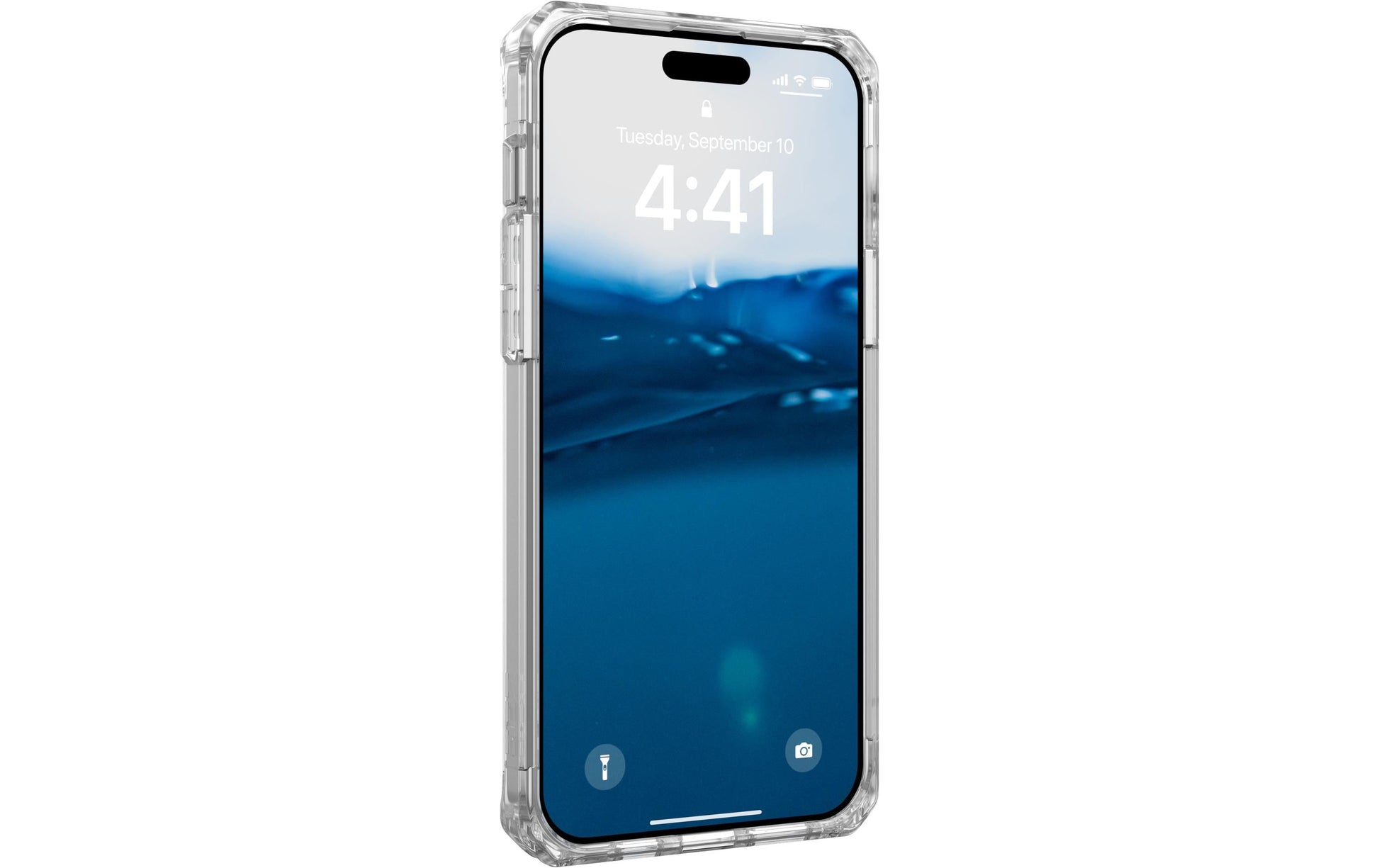 Urban Armor Gear UAG – Backcover Plyo Ice – für Apple iPhone 15 Plus – transparent – TPU/PC, MagSafe-kompatibel