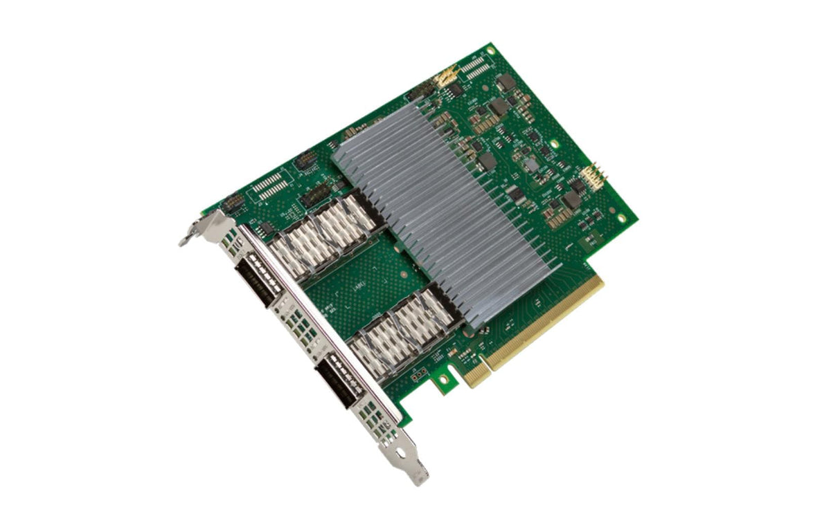 Intel E8102CQDA2 – PCIe 100GbE Netzwerkkarte – 2×QSFP28 100GbE, PCIe 4.0 x16