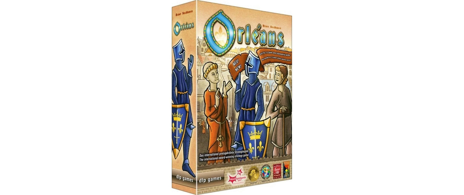Dlp Orléans 8. Auflage – Strategiespiel, 2–5 Spieler, ab 12 Jahren, 90 Min., DE/EN