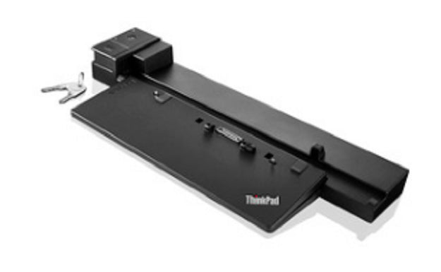 Lenovo 40A50230DK Dockingstation – Andocken, DP/HDMI/VGA/DVI, 6× USB-A, 3,5 mm Audio, GbE, für ThinkPad