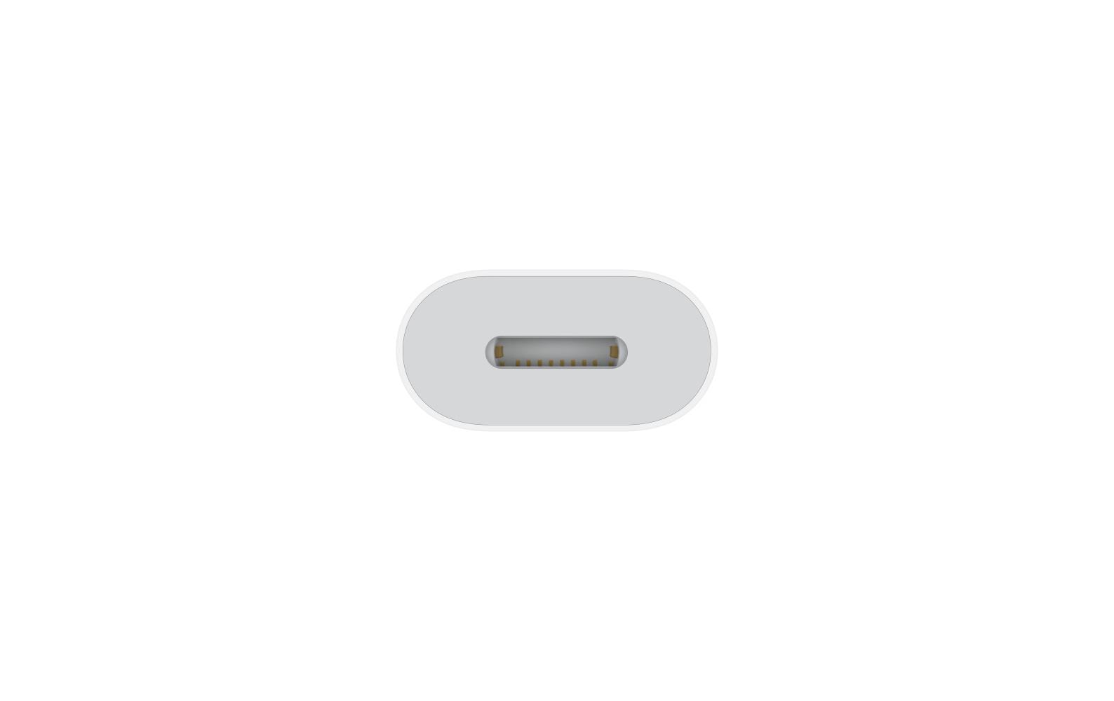 Apple Lightning-auf-USB-C-Adapter für iPhone 15/15 Pro/15 Pro Max und ausgewählte iPad-Modelle