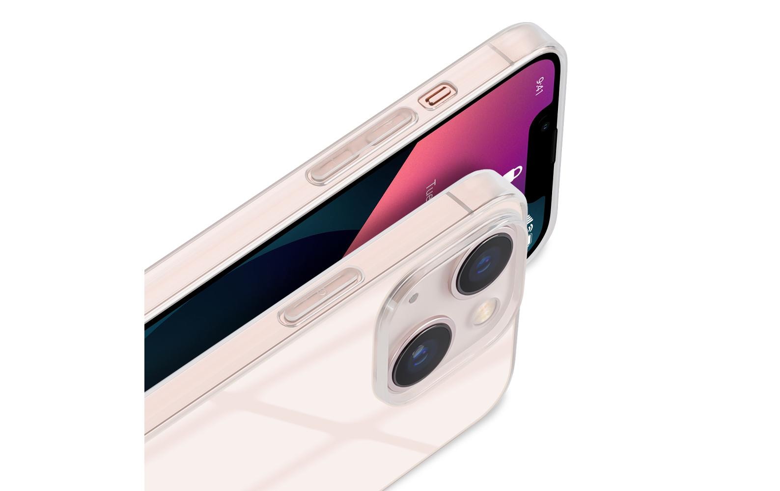 Nevox StyleShell Flex Backcover – für Apple iPhone 15 Plus, TPU, Transparent