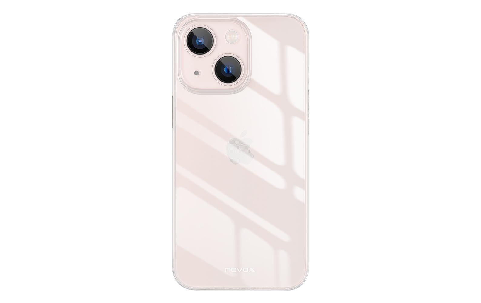Nevox StyleShell Flex Backcover – für Apple iPhone 15 Plus, TPU, Transparent