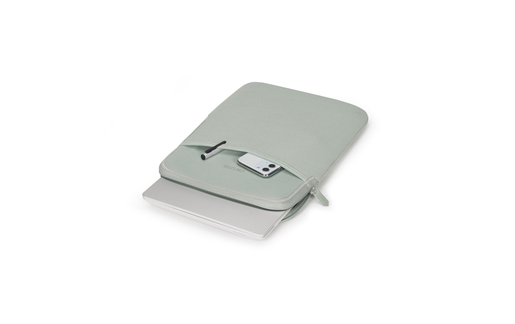 DICOTA Notebook-Schutzhülle bis 13,5" – Silber