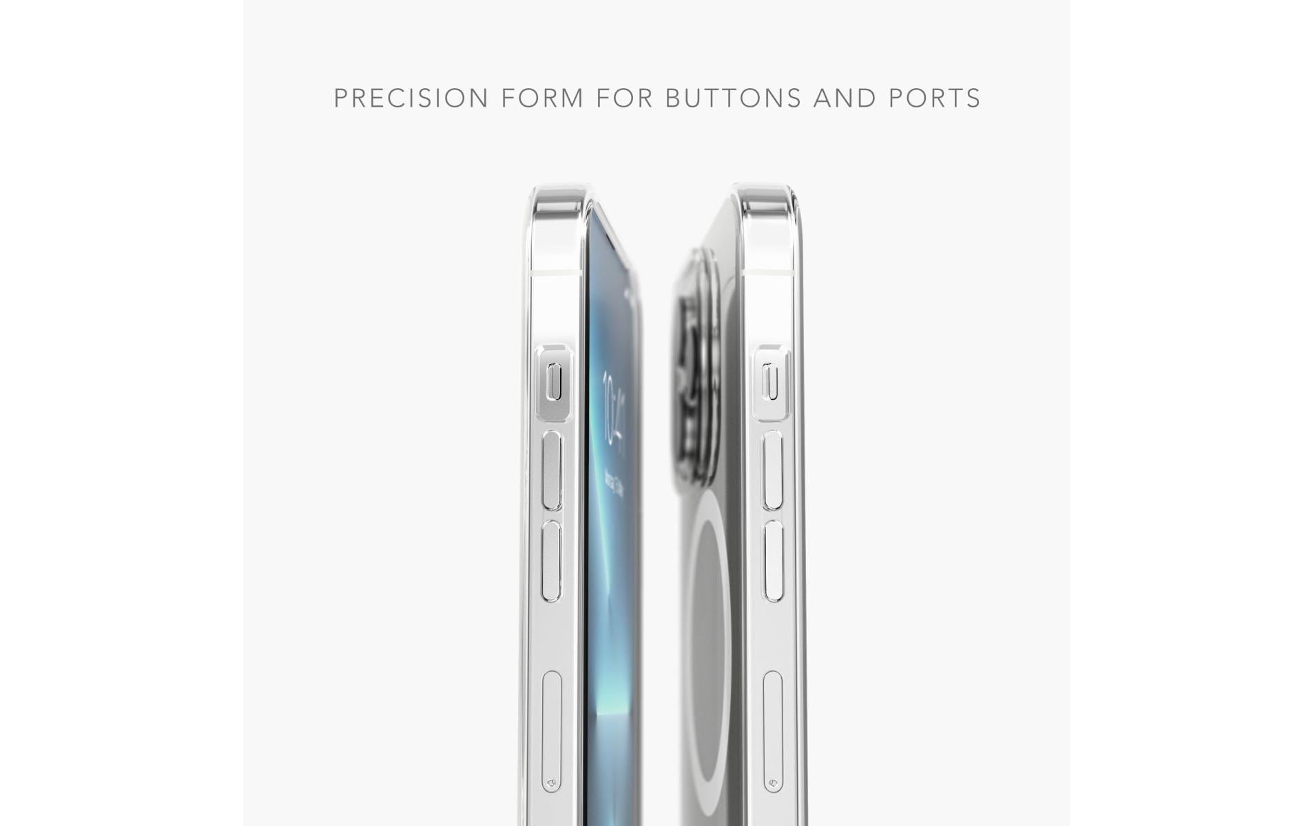 Vonmählen Backcover – für Apple iPhone 15 Pro – transparent – PC – MagSafe-kompatibel