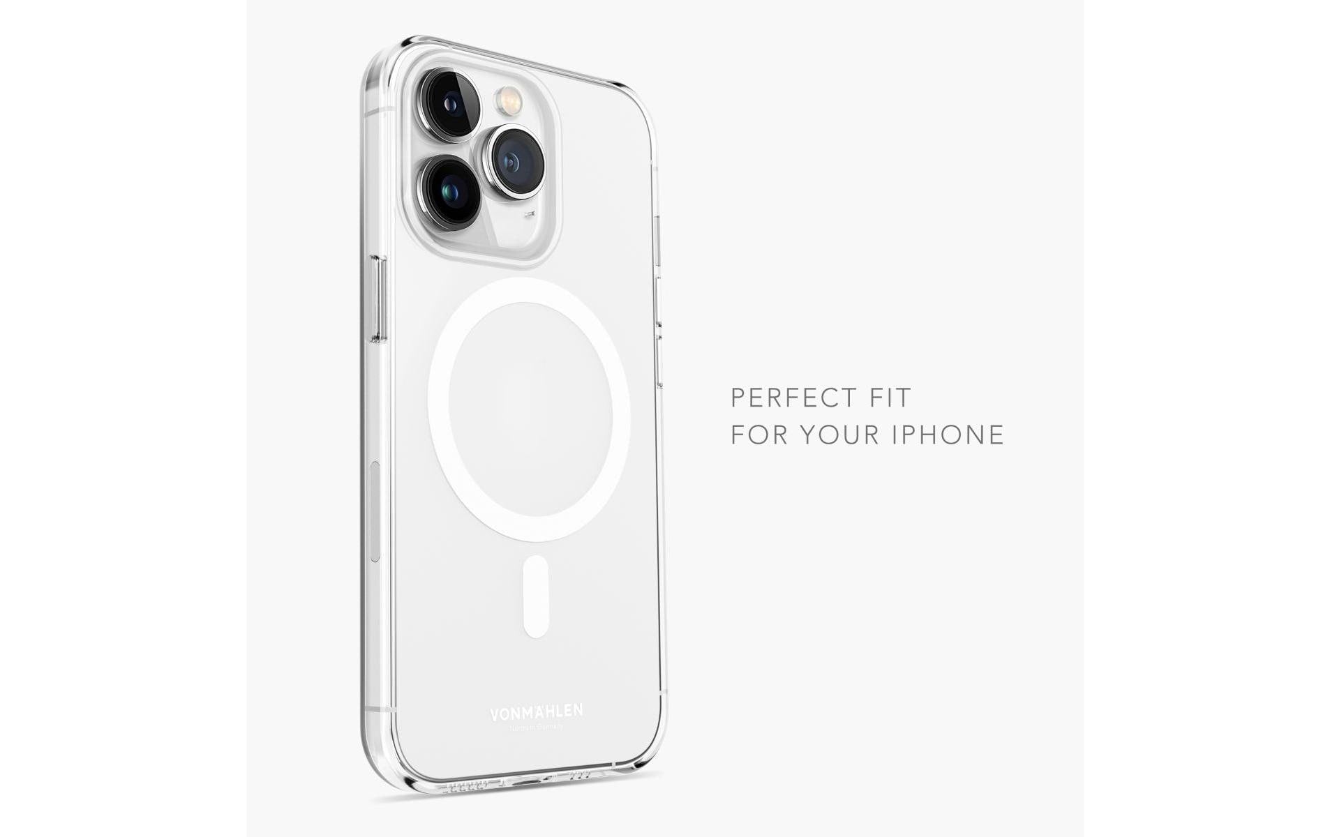 Vonmählen Backcover – für Apple iPhone 15 Pro Max – transparent – PC, MagSafe-kompatibel