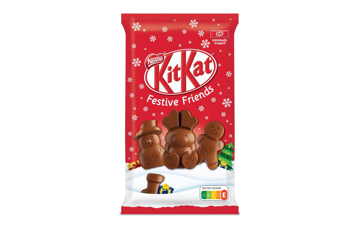 Nestlé snacks KitKat Festive Friends – Milchschokolade – 147 g