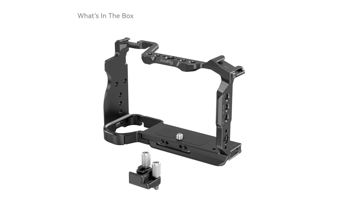SmallRig 4422 Cage-Kit – 142 × 72 × 56,4 mm – für Sony Alpha 7C II, Alpha 7CR – Schwarz
