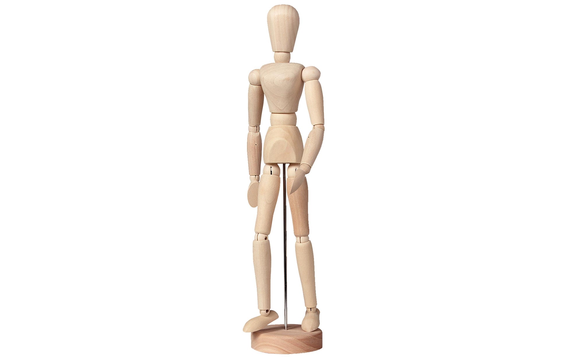 Talens Gliederpuppe Mann – Holz, Höhe 300 mm, 1 Stück