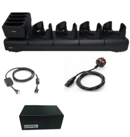 Zebra Ladestation – CRD-TC7X-5C4B-UK1 – Batterieladegerät-Set – für TC7X – Schwarz