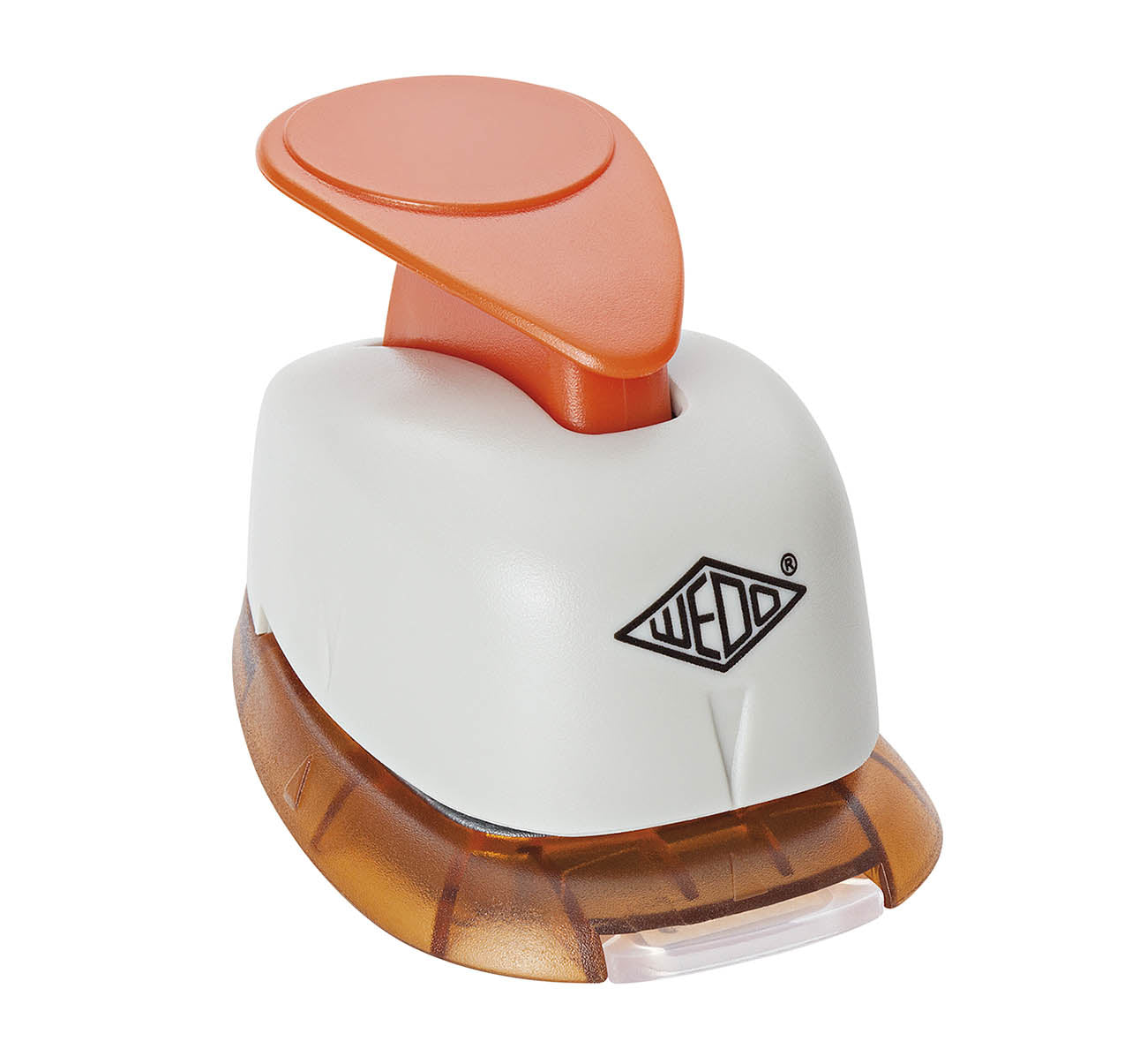 Wedo Motivstanzer – Schneeflocke, Ø 16 mm, orange