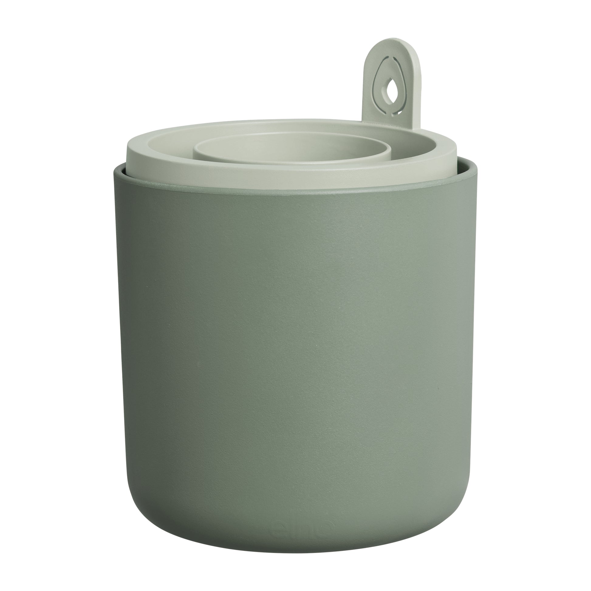 elho Pflanztopf – Ø 120 cm, 1000 ml – Kunststoff, Grün