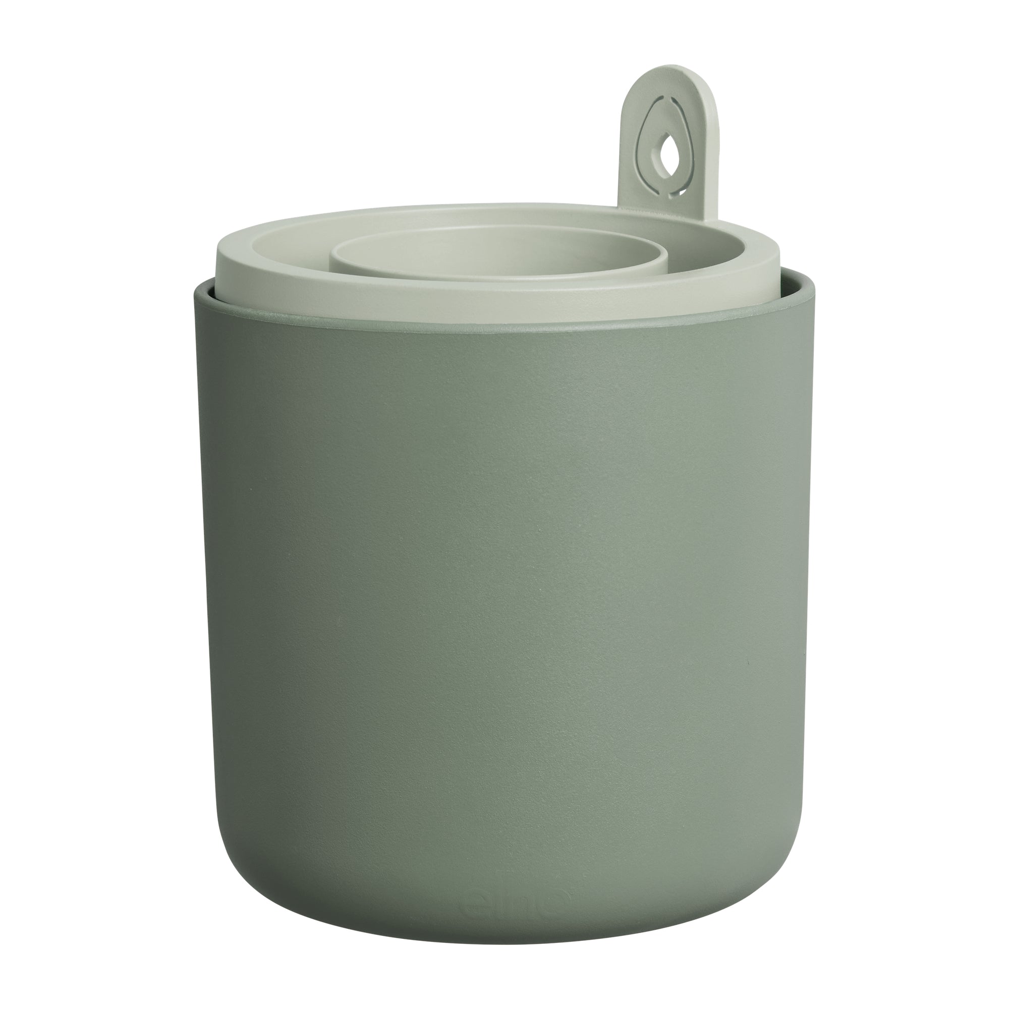elho Pflanztopf – Ø 120 cm, 1000 ml – Kunststoff, Grün