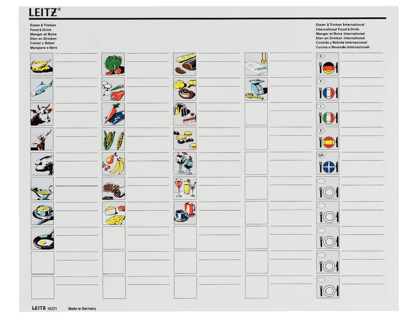 Leitz Aufbewahrungsbox – für A4, 20 Hängemappen, stapelbar, schwarz, B 395 × H 273 × T 170 mm