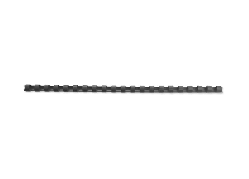 GBC Bindedisc-Ringe – für A4 – Ø 8 mm, schwarz, Kunststoff – 100 Stk.