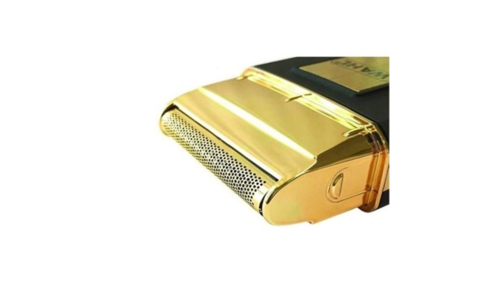 Wahl Folienschaber Travel Shaver Gold Edition – Schnittbreite 3,3 cm, 45 min Laufzeit – Schwarz/Gold