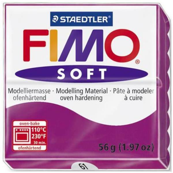 Staedtler Modelliermasse, Violett, ofenhärtend (110 °C, 30 min), 56 g