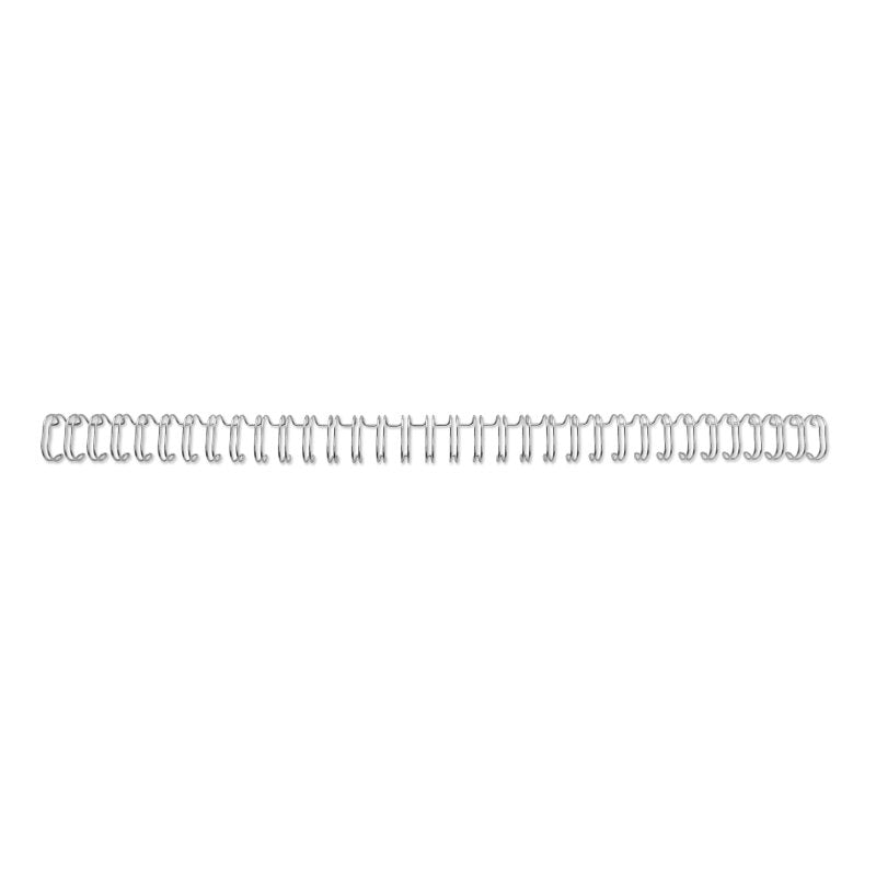 GBC Bindedisc-Ringe – für A4 – Ø 14 mm, silber, Draht – 100 Stk.