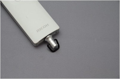 Ricoh Strap Connection Riemenhalter – Metall – für Ricoh THETA S, THETA SC, THETA SC2 und andere – Silber