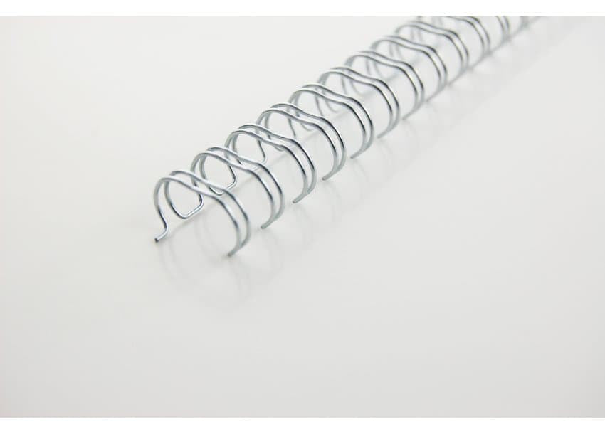 GBC Bindedisc-Ringe – für A4 – Ø 6 mm, silber, Draht – 100 Stk.