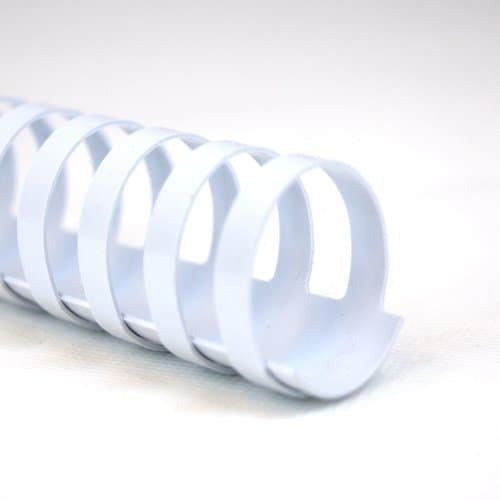 GBC Bindedisc-Ringe – Ø 6 mm, weiss, Kunststoff – 100 Stk.