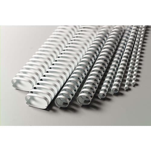 GBC Bindedisc-Ringe – für A4 – Ø 12 mm, weiss, Kunststoff – 100 Stk.
